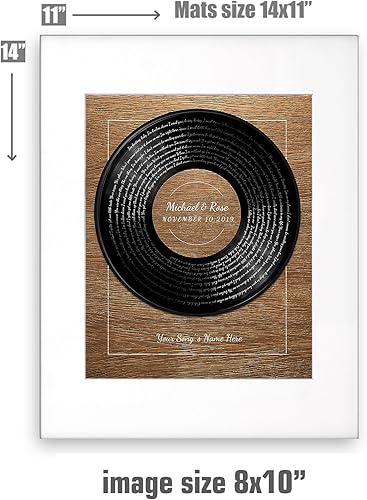 Vista 338 de Letras de música personalizadas, canciones, lienzo/fotos sin marco/impresiones enmarcadas con corazón en nombres de corazón, fecha de carga de fotos