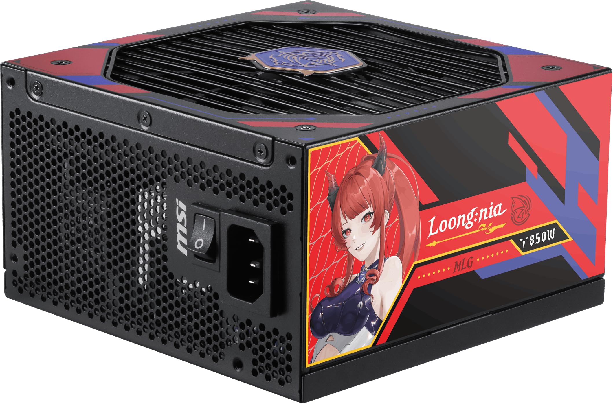 MSI A850GLS MLG EDITION PCIE5 850W 80+ GOLD ATX 3.1 PCIe 5.1 12V-2x6 POWER SUPPLY