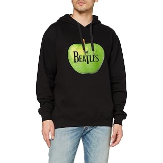 Apple Sweat-Shirt à Capuche Homme - Les Beatles, Paul McCartney, John Lennon, RIngo Starr, George Harrison