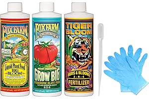 Foxfarm Trio Liquid Nutrient Trio for Enhanced Green Growth