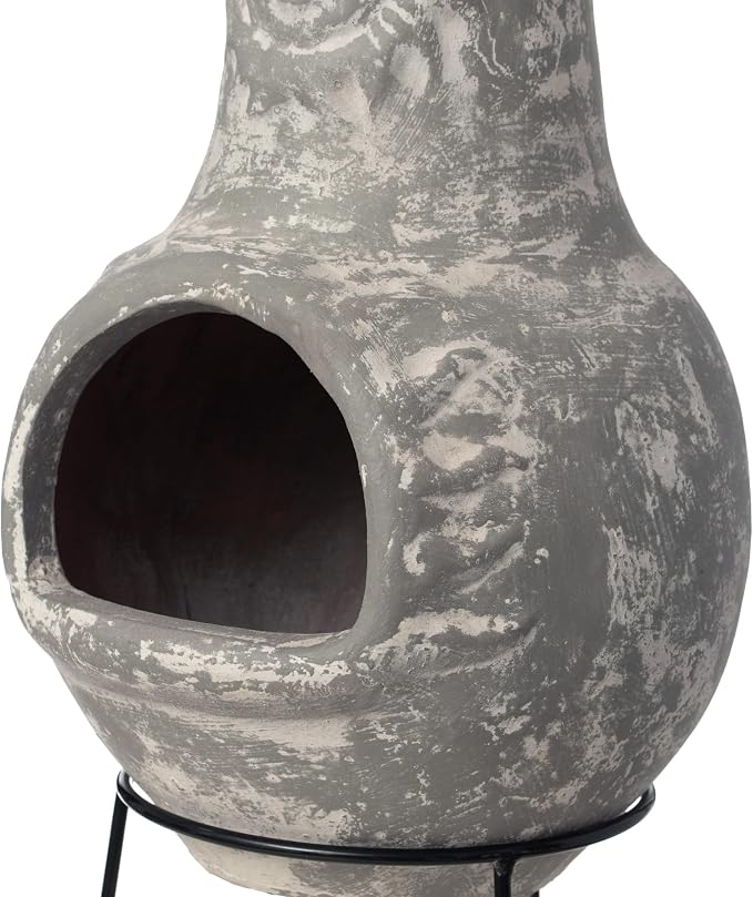 Brasero de Barro con Diseño Sol, 27 lb miniatura 6