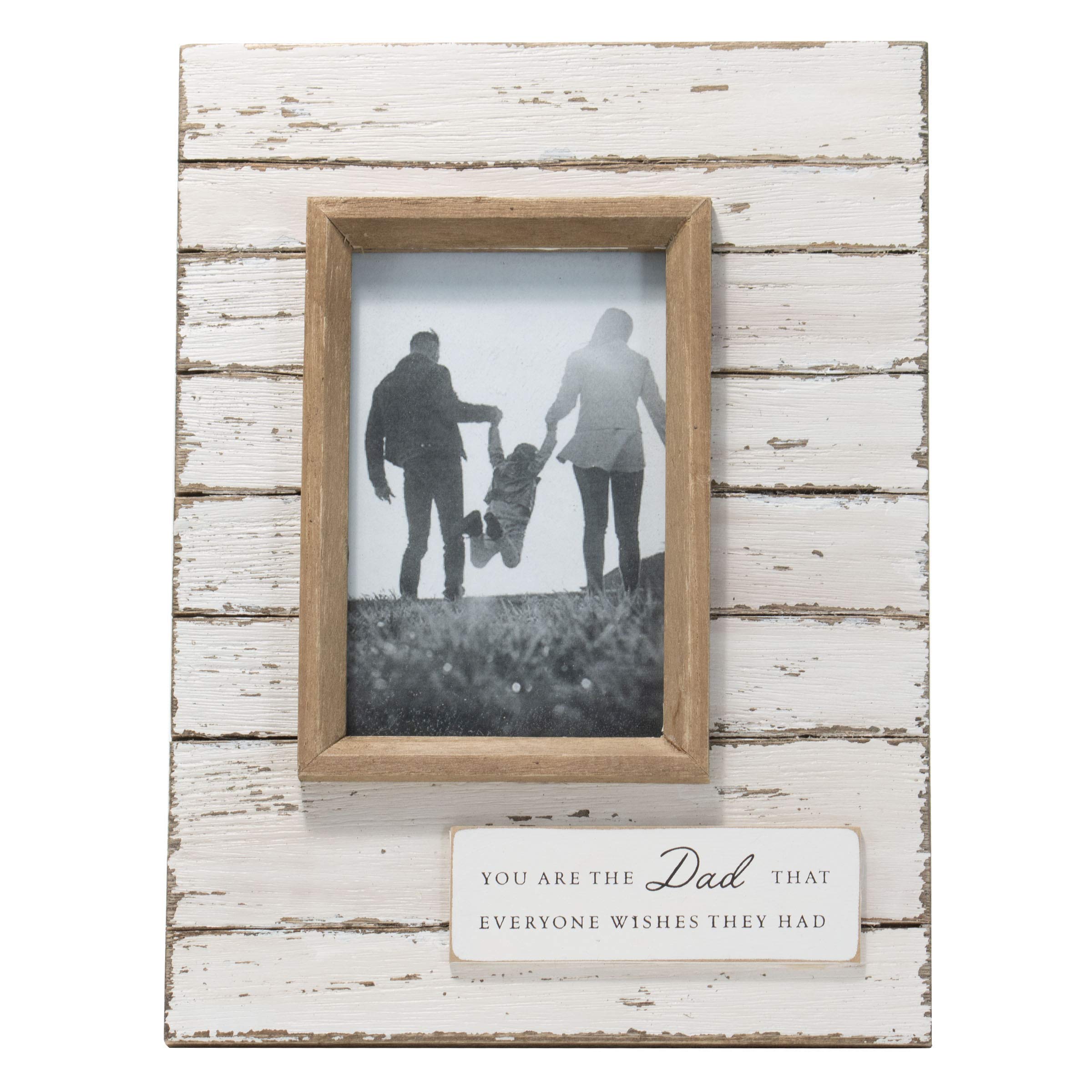 Amazon.com - Foreside Home & Garden White Antique 4 x 6 Inch