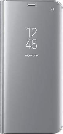 Samsung Clear View Standing, Funda para smartphone Samsung Galaxy S8 Plus, Plateado