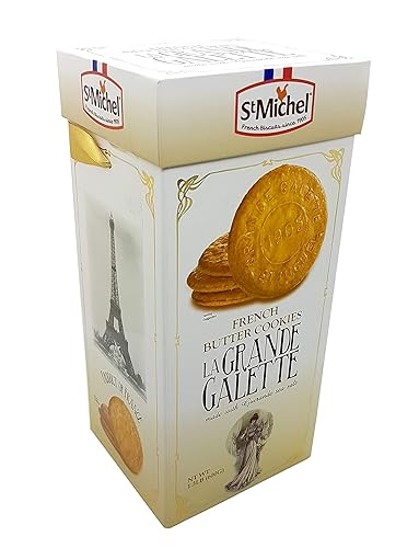 Miniatura 3 de St. Michel La Grande Galette - Galletas de mantequilla francesa, 1.3 libras