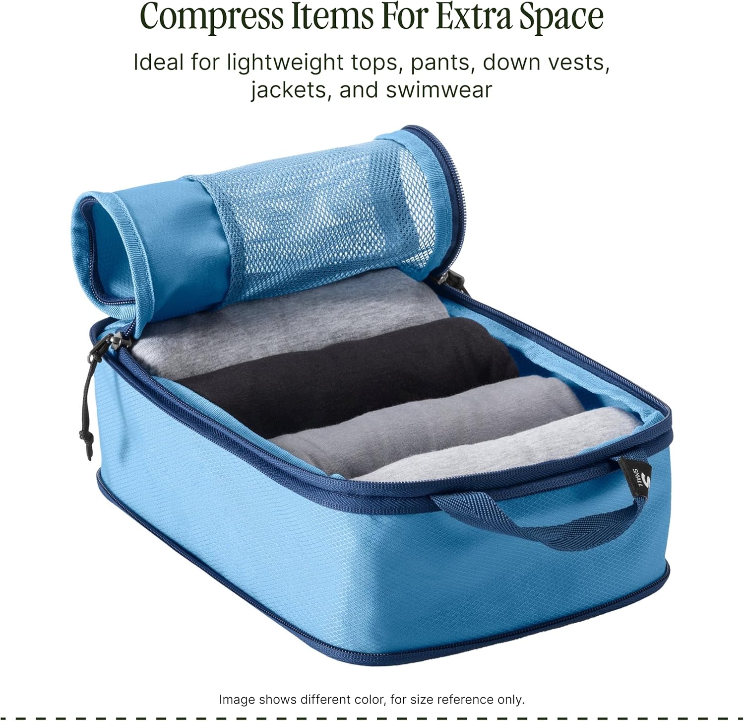 Eagle Creek Pack-It Specter Compression Packing Cubes - Durable, Ultra-Lightweight and Water-Resistant Ripstop Fabric Suitcase Organizer Bags for Clothing and Gear - Image 4