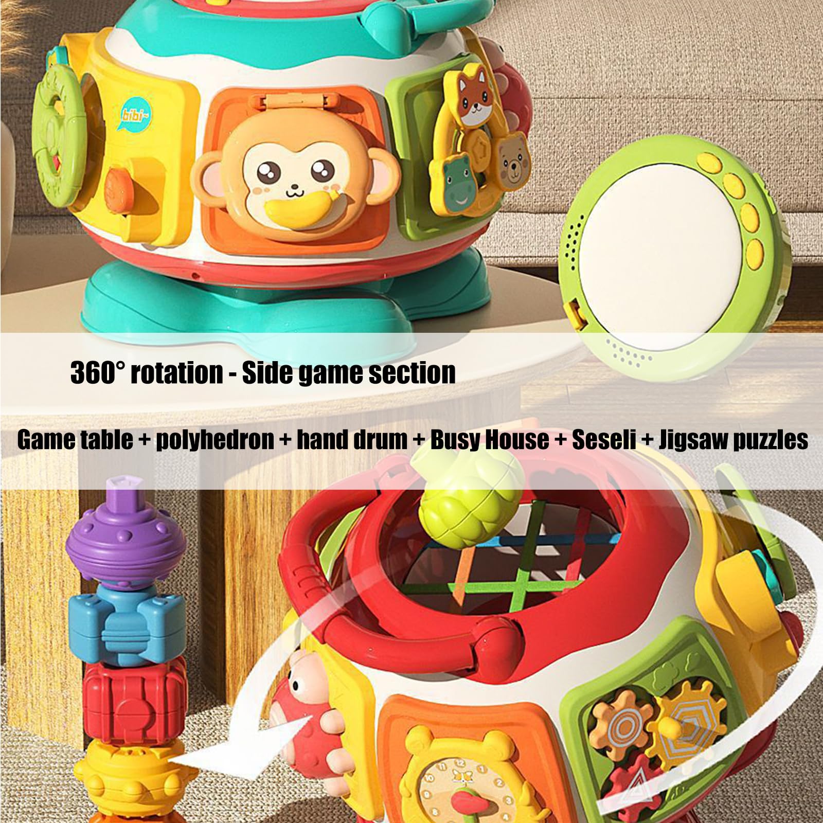 de Juegos educativa para bebés con clasificador de, Blue