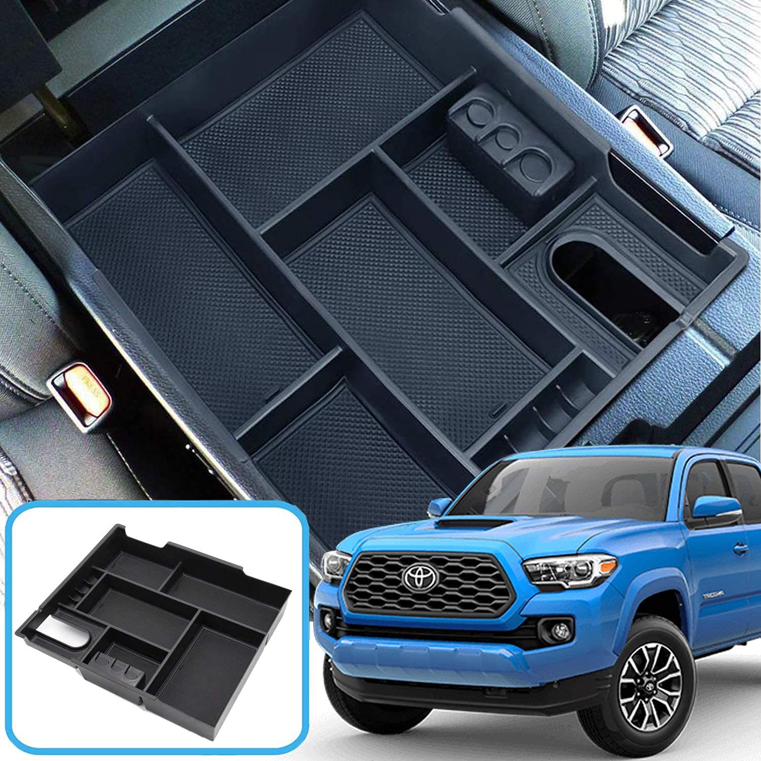 Buy SenLuKit Toyota Tundra Center Console Insert Organizer Compatible
