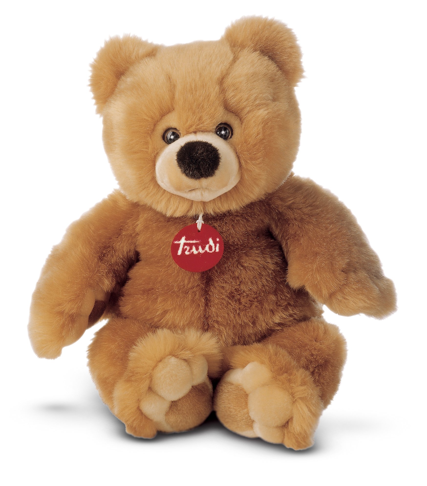 Trudi Bear Ettore Plush Toy - Medium Teddy Bear Stuffed Animal, For Children and Adults, Fire-Retardant Polyester, Washable, Made in Italy Tradition