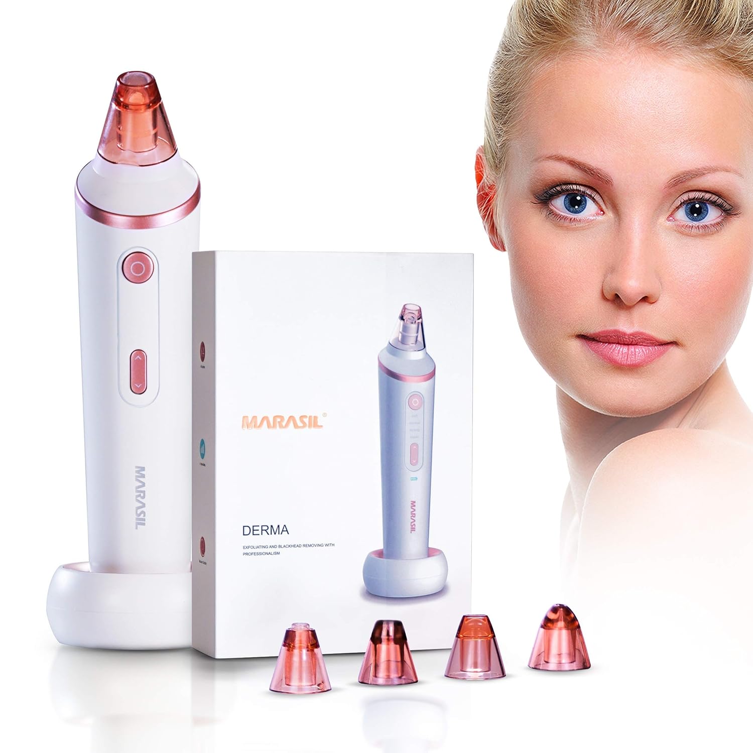 Blackhead Remover Vacuum Pore Vacuum Suction Facial Pore Cleanser Wirelessly