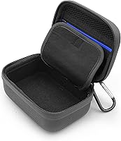 Vista 4 de CASEMATIX Funda de viaje compatible con el kit de micrófono inalámbrico DJI Mic 2 o original, protección de micrófono de solapa compacta para llevar