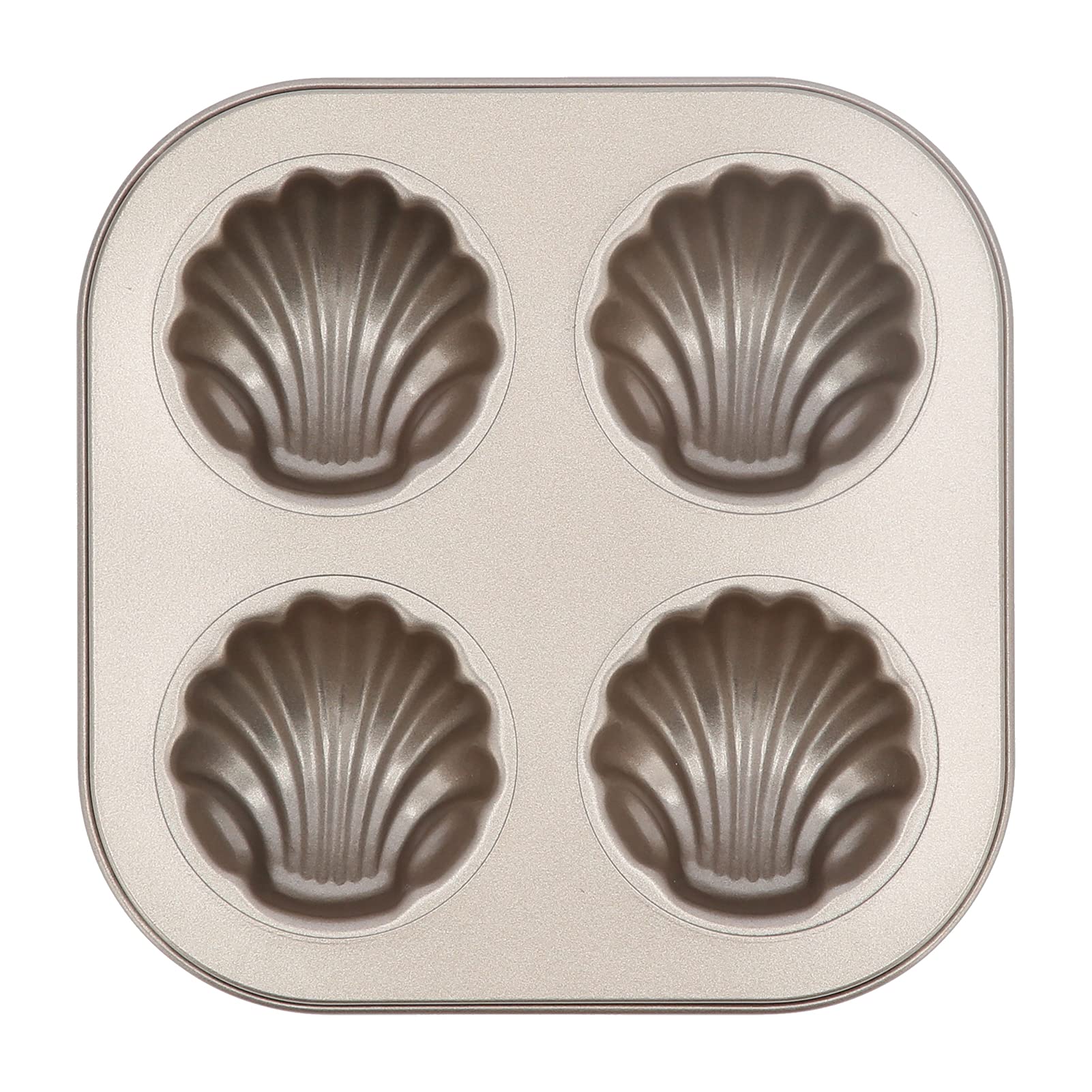 Donut Molds 4 Cavity Quadrate Baking Pan