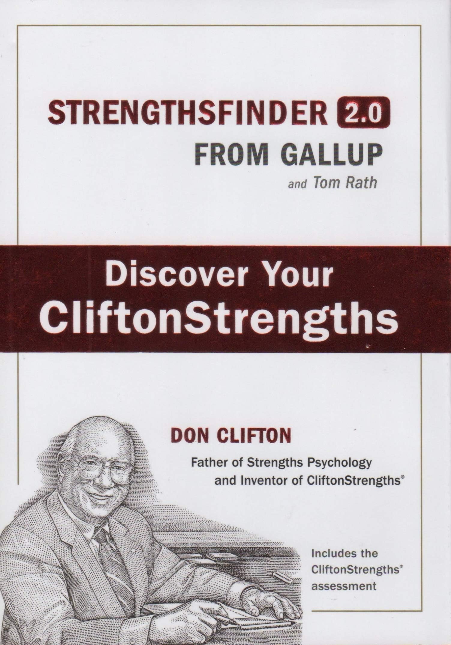 Strengthsfinder 2.0 from Gallup and Tom Rath: Discover Your CliftonStrengths Hardcover-spiral – January 1, 2017