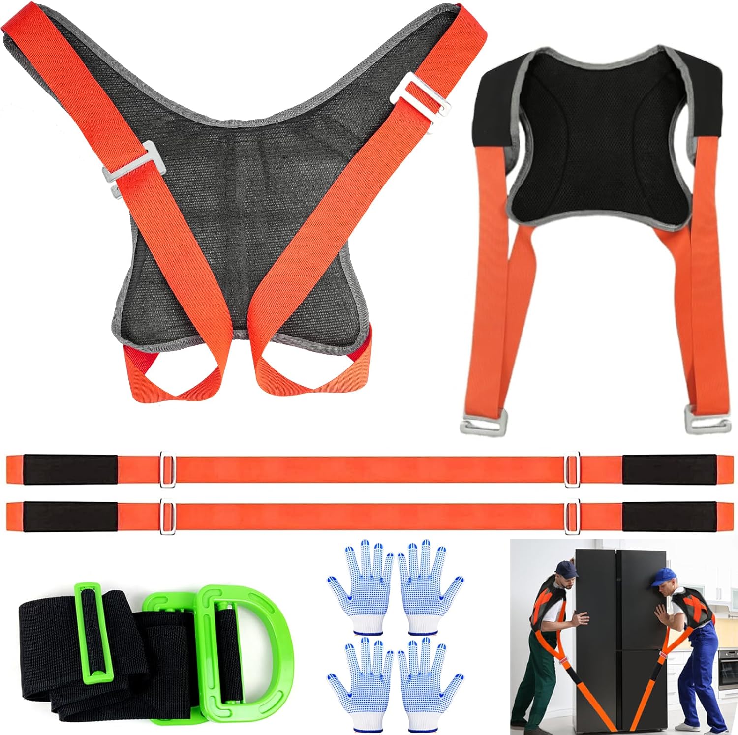 Oving Straps, Lifting Strap For 2 Overs, Adjustable Shoulder And Ar - View #5