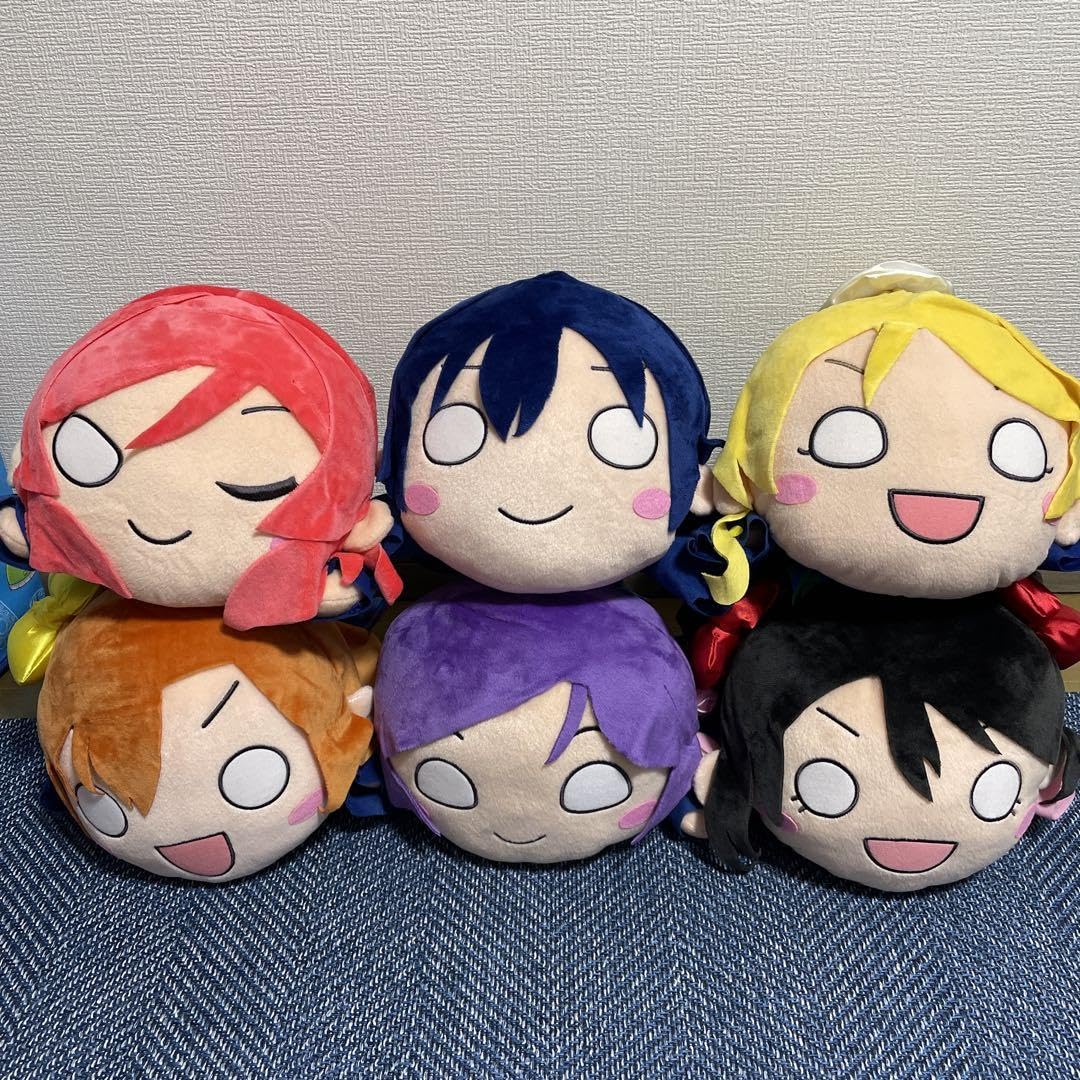 Amazon.co.jp: ラブライブ ハイパージャンボ寝そべりぬいぐるみ 6種