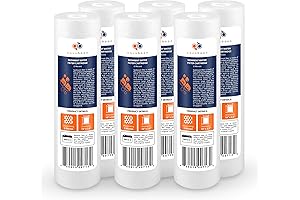 Aquaboon 10x2.5 Water Filter - Premium 5 Micron Sediment Filter Cartridge