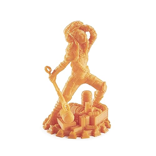 Miniatura 4 de Dremel DigiLab PLA-ORA-01 - Filamento para impresora 3D, 0.069 in de diámetro, peso de carrete de 1.7 lbs, color naranja, habilitado para RFID,