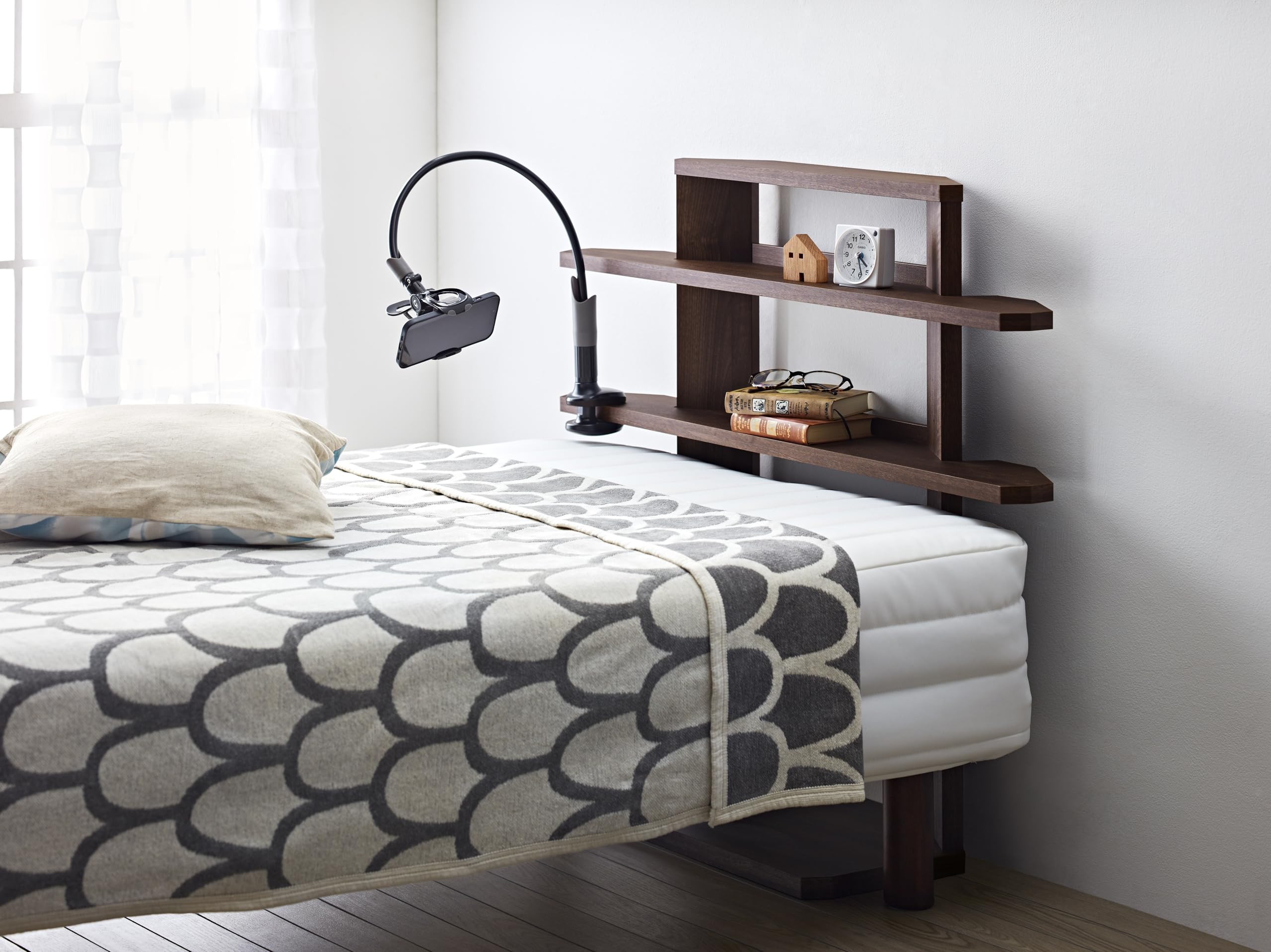 Amazon.co.jp: 朝日木材加工 後付けヘッドボード roodeft 幅97