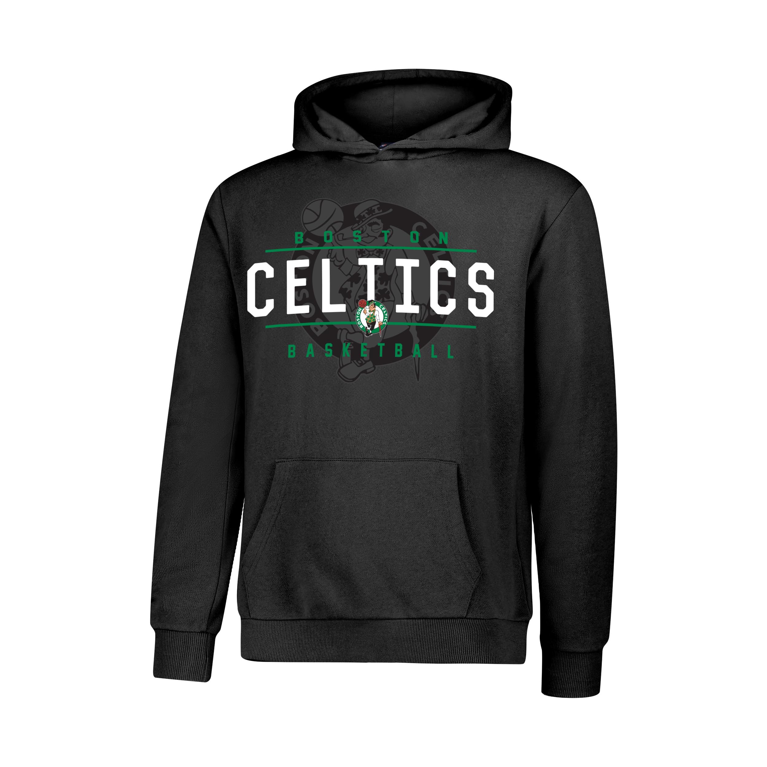 Ultra Game Boys' Standard Super Soft Get Right Hoodie Sweatshirt, Black