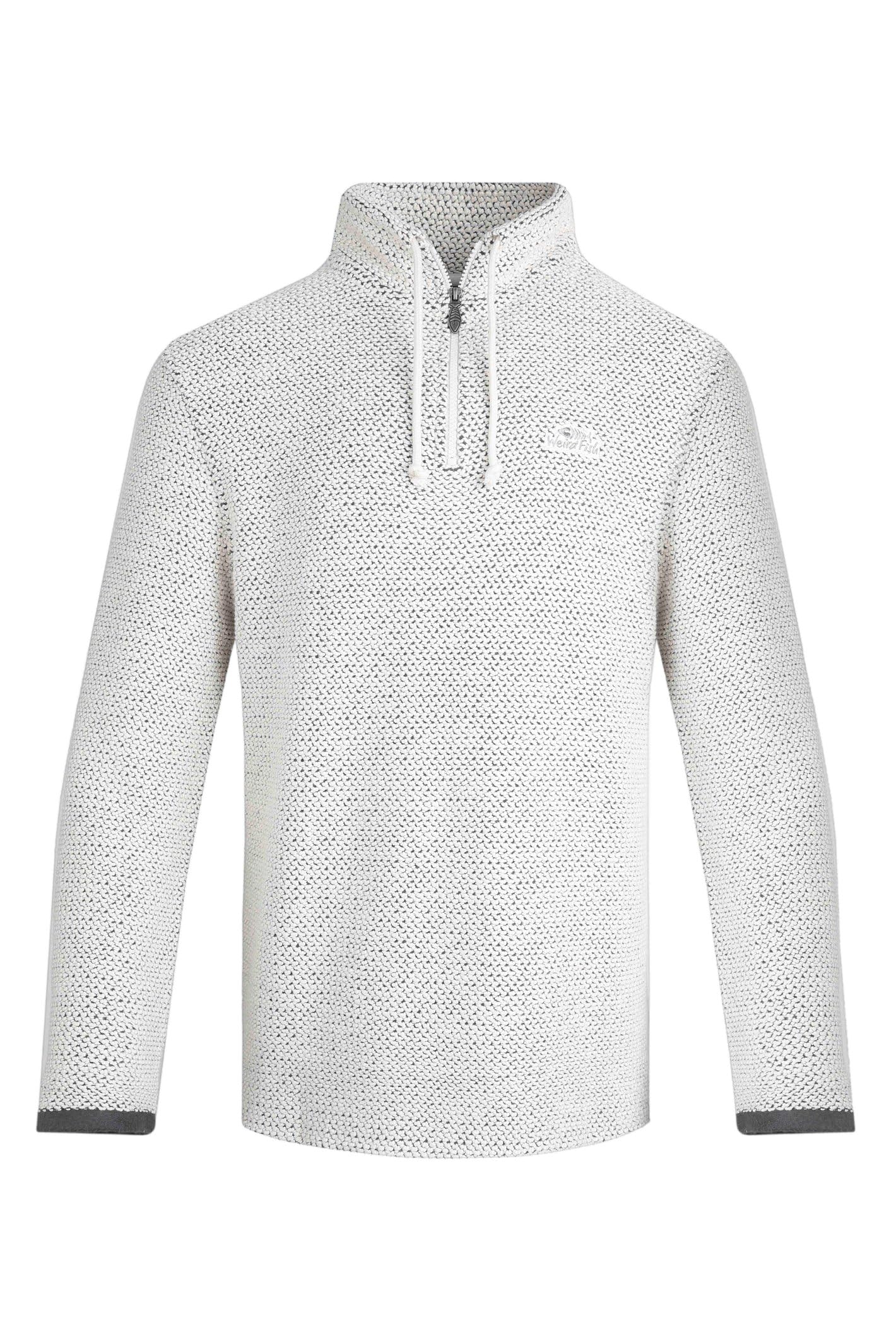 Weird Fish Men's Ecru Cruiser 1/4 Zip Macaroni Sweatshirt Size 3XL. (Jumper/Sweater/Fleece)