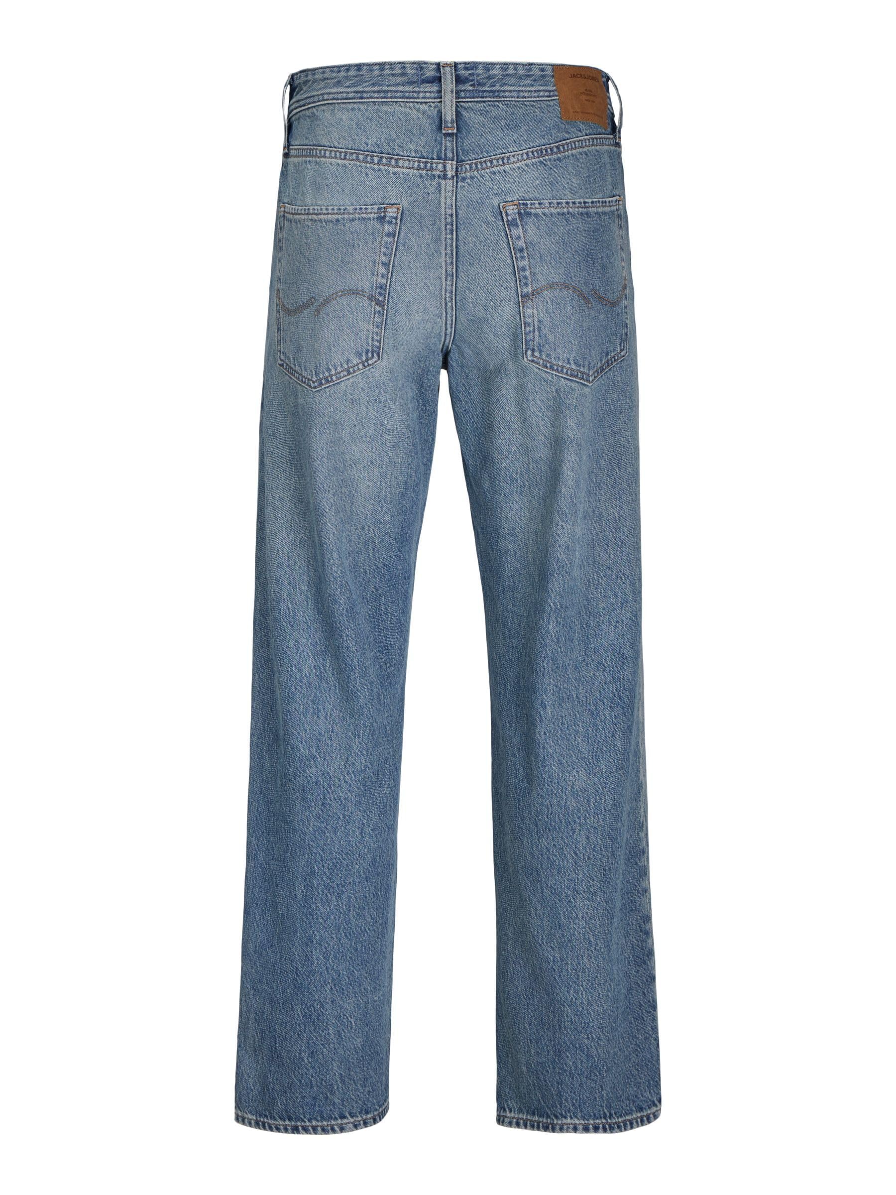 JACK & JONES Male Relaxed Fit Jeans Plus Size JJICHRIS JJIORIGINAL AM 761 SN PLS Relaxed Fit Jeans