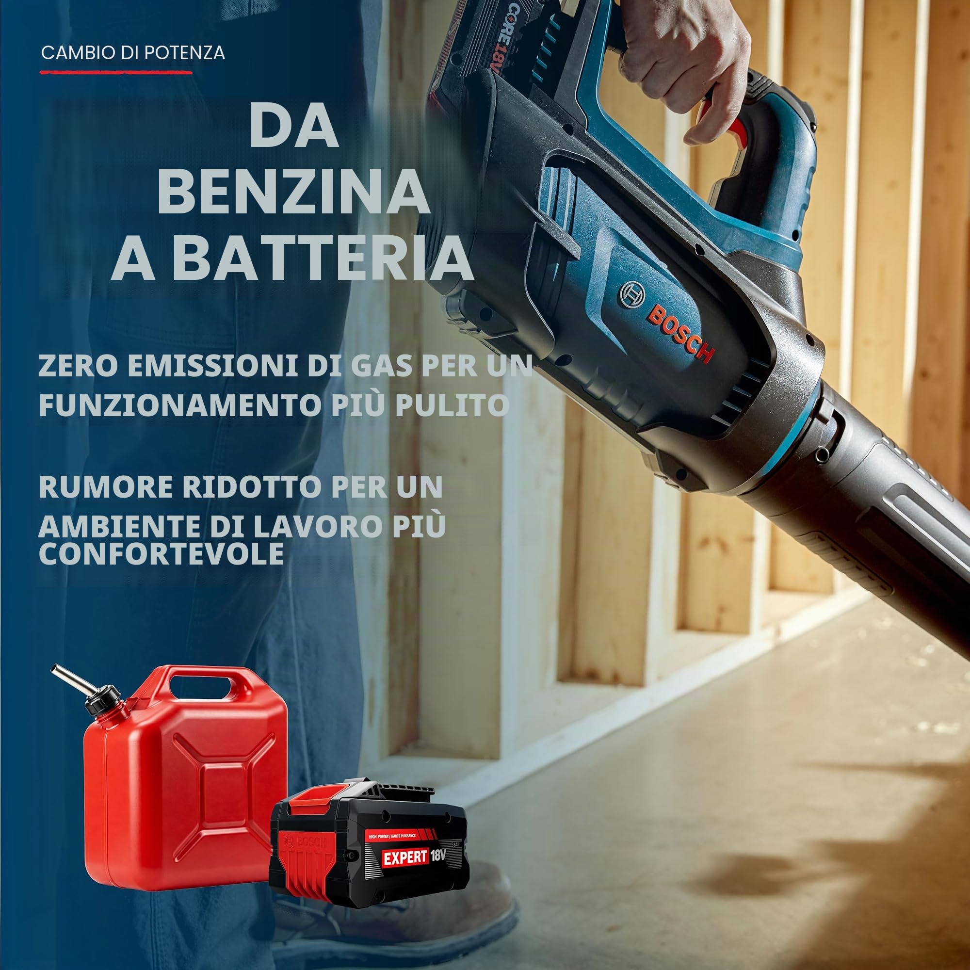 BOSCH Soffiante GBL18V-450N PROFACTOR™ 18V (strumento nudo)