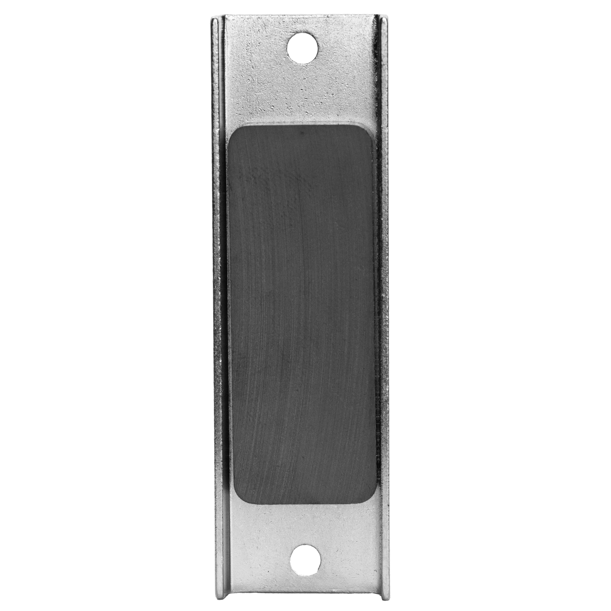 Aimant Ferrite Canal 76x38x11,6mm Trou 4mm - Force 25kg Pour Bricolage Et Artisanat