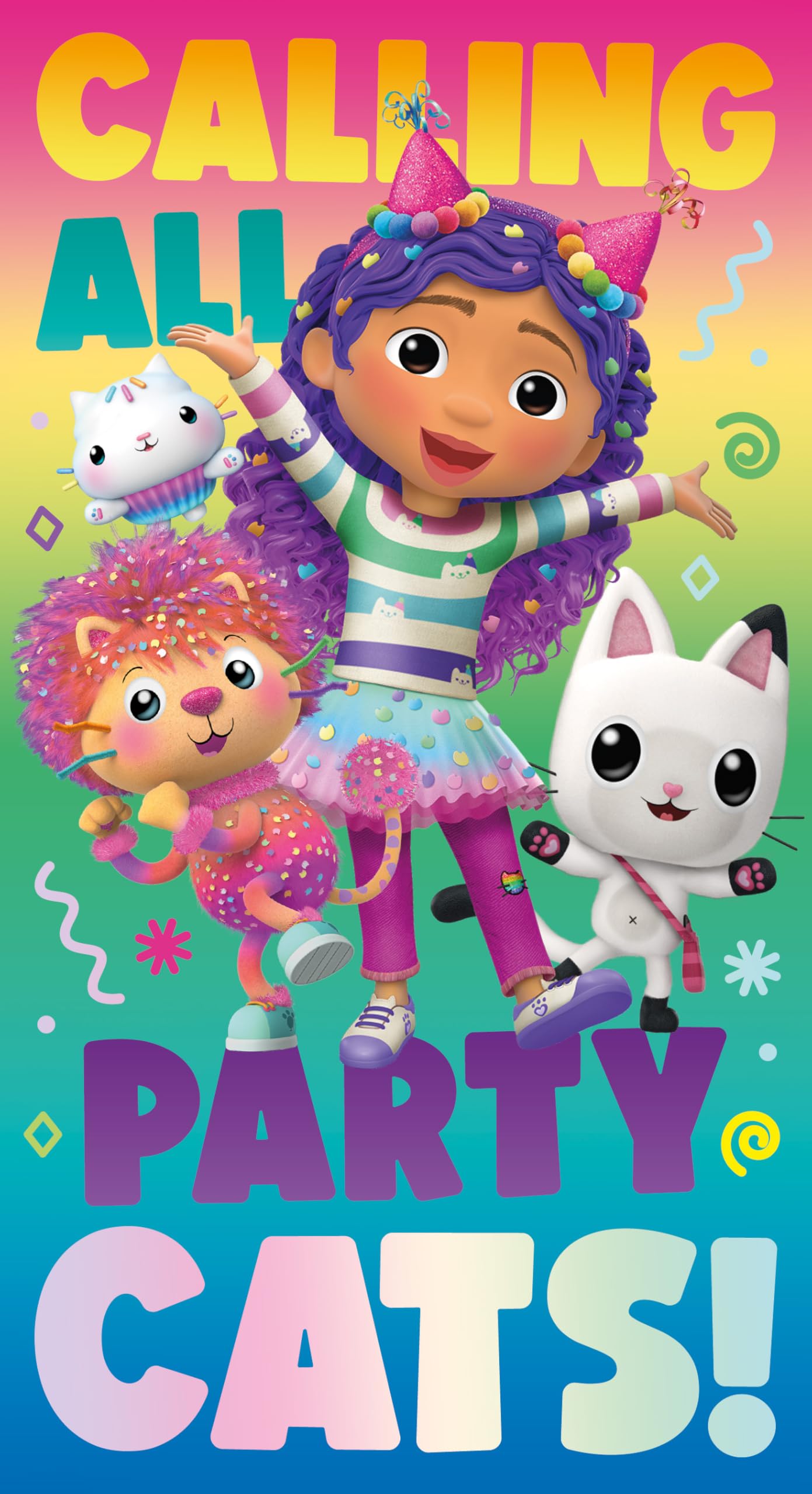 Gabby's Dollhouse Birthday Card