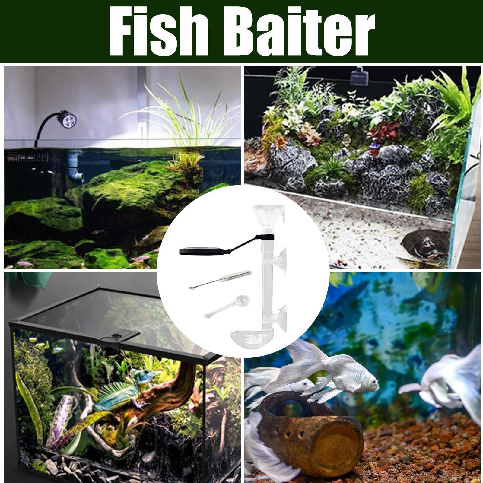Mangiatoia per acquario Tubo di alimentazione telescopico Dispenser Contagocce per alimenti direzionale trasparente