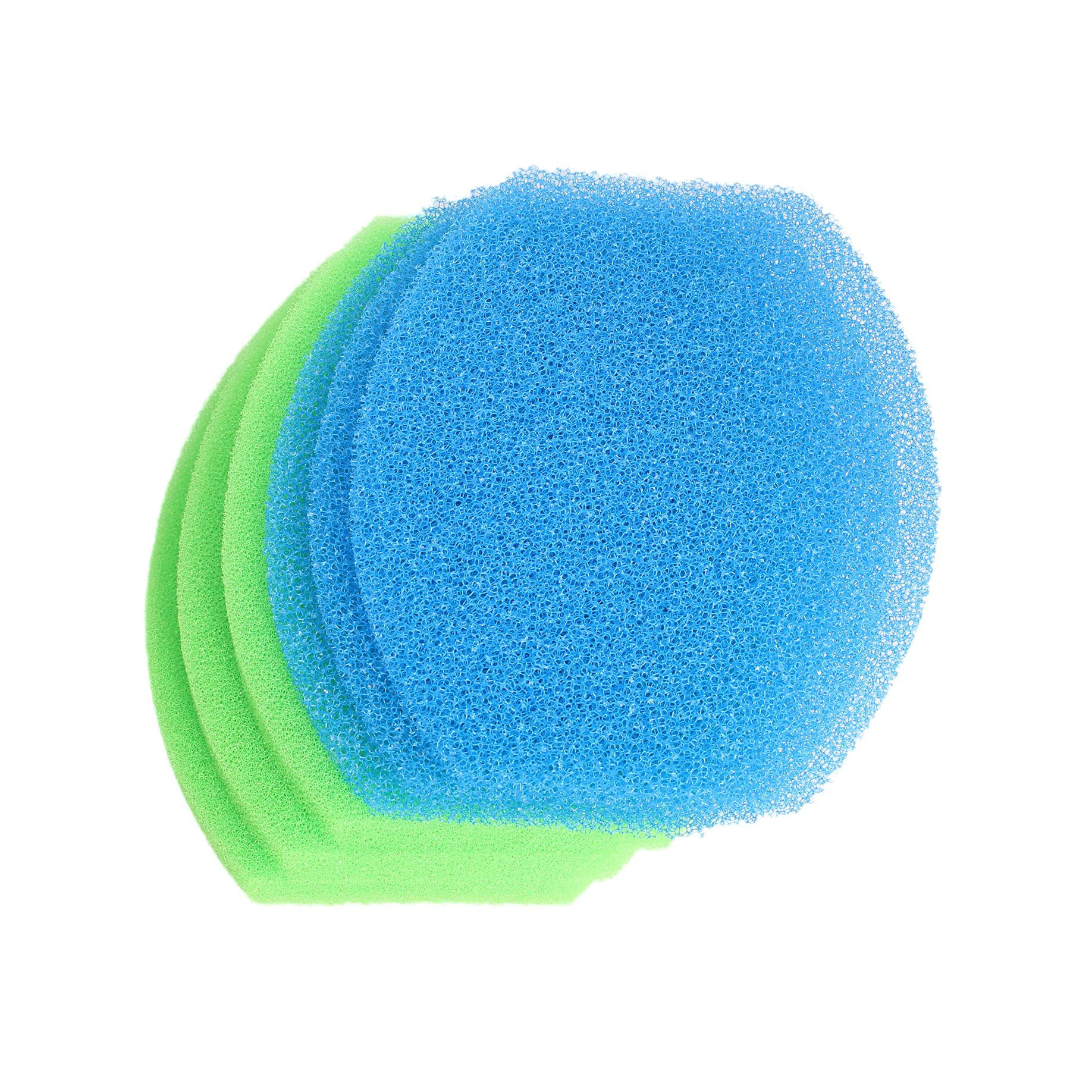 Compatible Mousse Filtrant pour Blagdon Affinity Inpond All in One Pond et Filtre (3X Bleu Gros, 3X Vert Moyen)