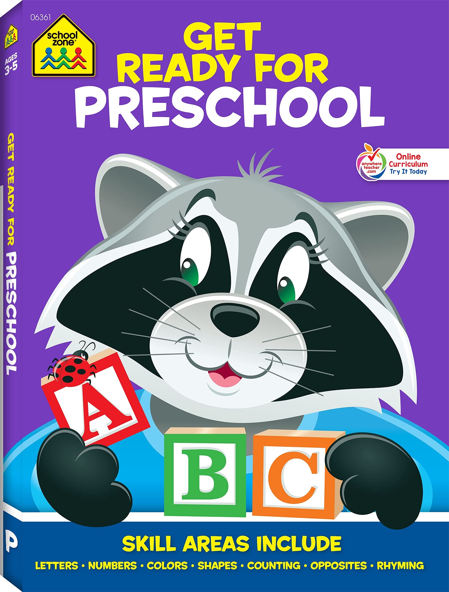 School Zone Get Ready for Preschool Workbook