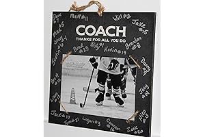 Coach Thanks Picture Frame for Sports