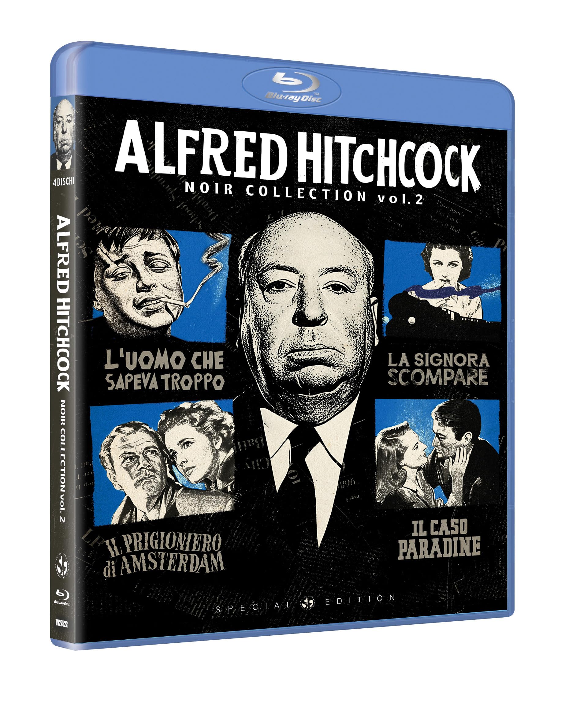 Alfred Hitchcock Noir Collection Vol. 2 (4 Blu-Ray)