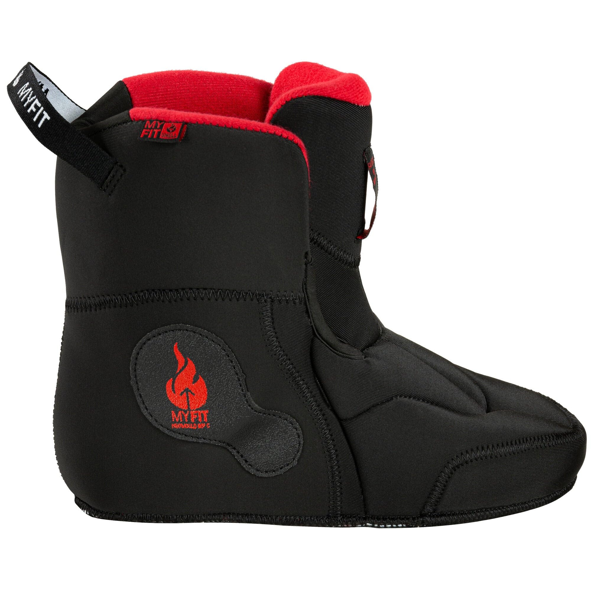 Powerslide Inline Skate Imperial Black Red 110, für Urban und Fitness, für Damen und Herren