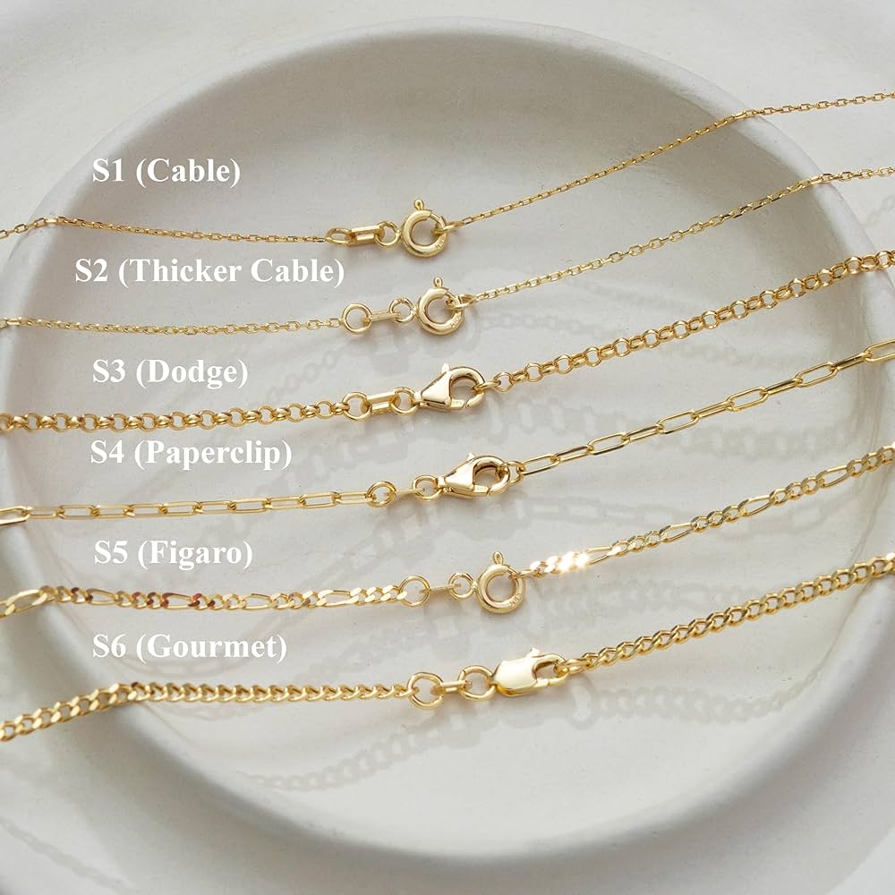 Amazon.com: 14K Solid Gold Ring Holder Necklace, Rose Gold