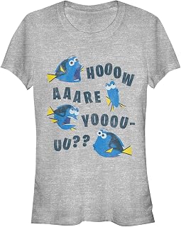 Junior's Finding Dory Whale How are You T-Shirt