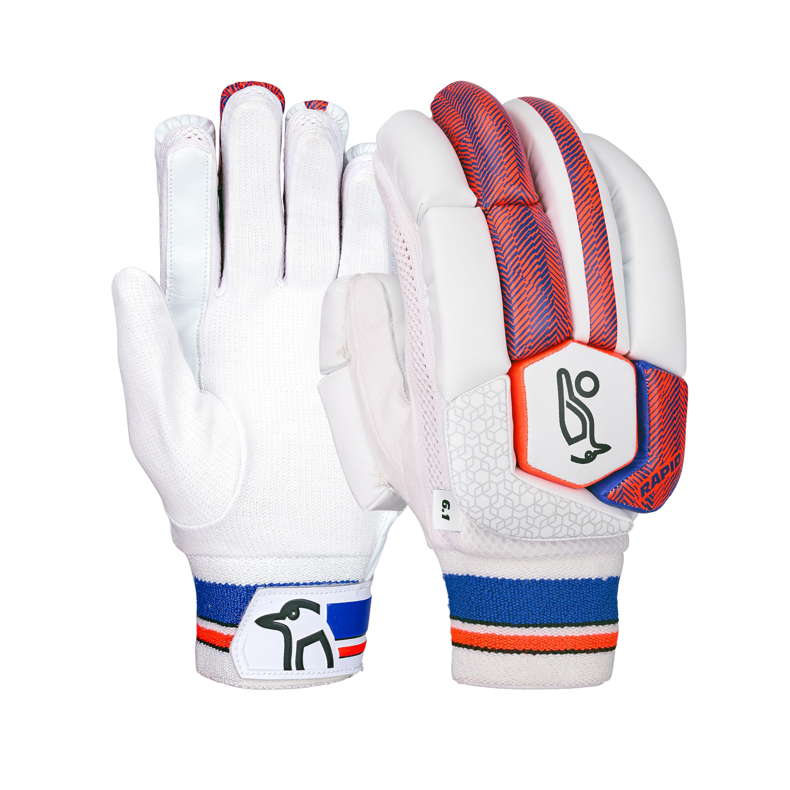 Kookaburra Rapid 6.1 Cricket Batting Gloves Adult Right Hand