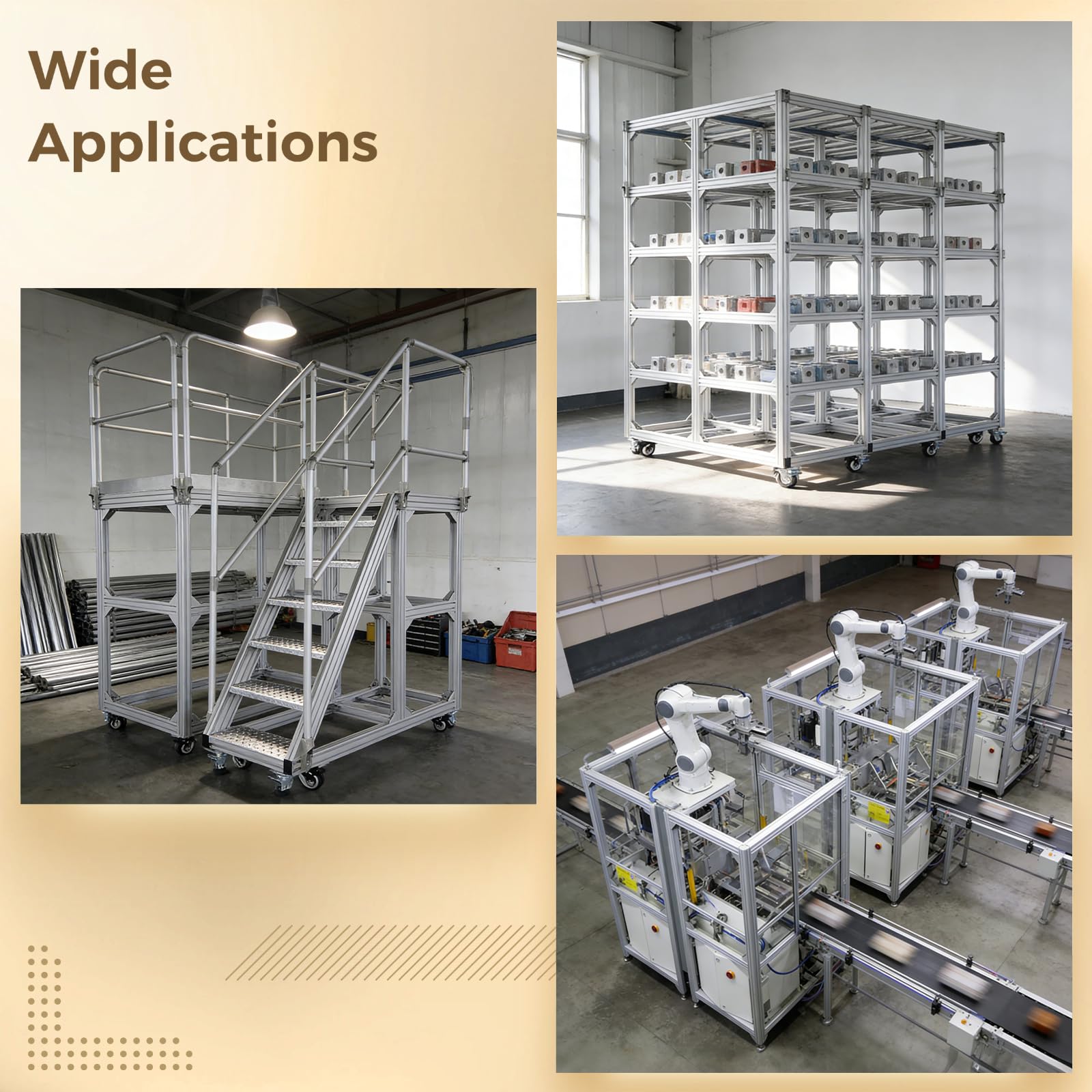 8 Stück Aluminiumprofil 30x30 Verbinder, 3-Wege Eckverbinder, 3,0 x 3,0 cm 3-Dimensionaler Eckverbinder mit Schrauben, Achtloch für stabile Verbindung
