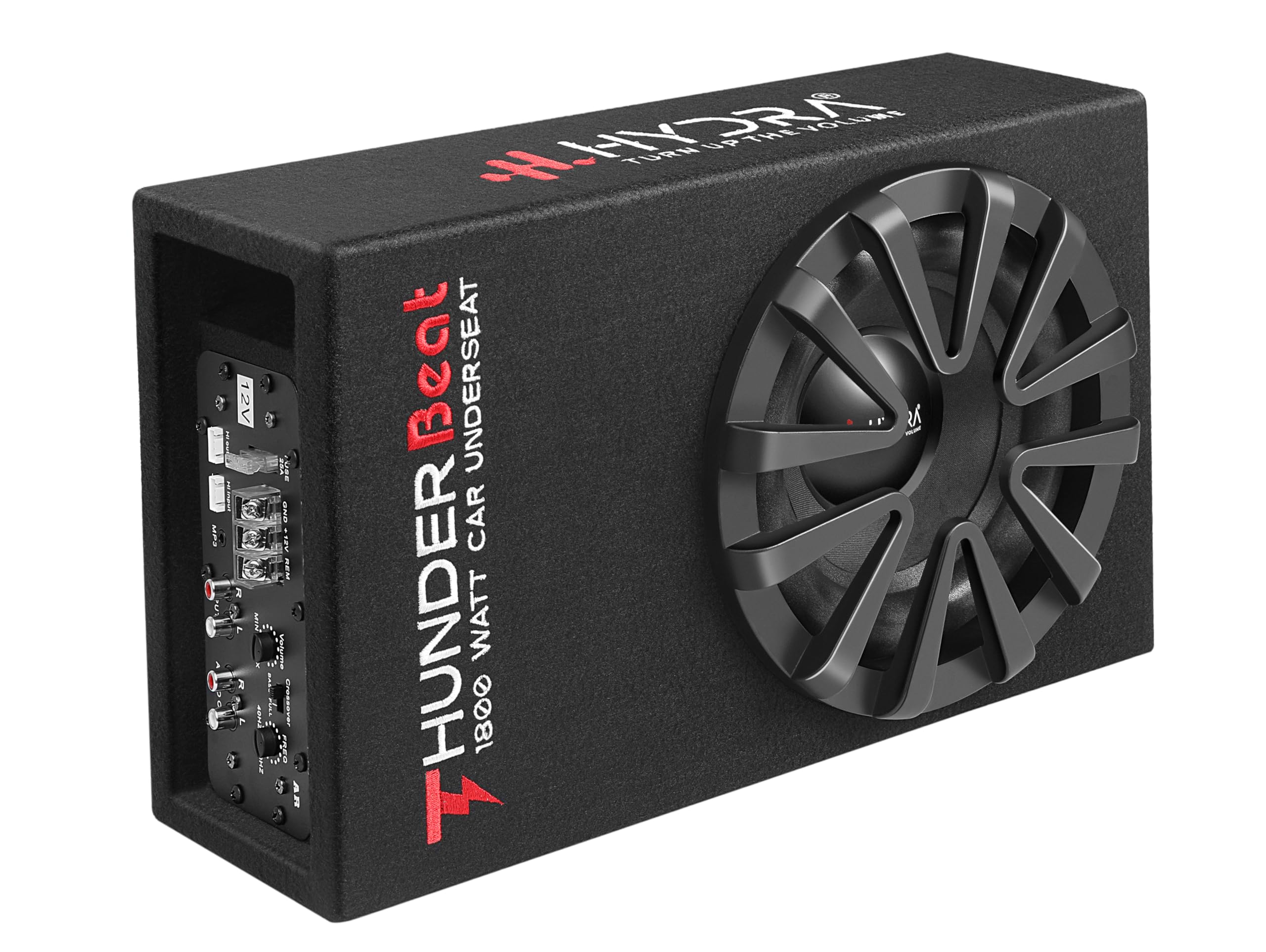Hydra Thunder-BEAT 1800W 8-Inch Powered Under-Seat Car Subwoofer (Powered, RMS Power: 300 W)-image-40