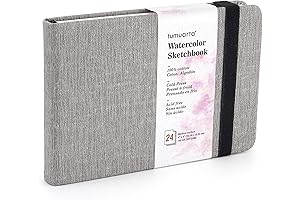 Pentalic Aqua Watercolor Journal for Travel and Mixed Media