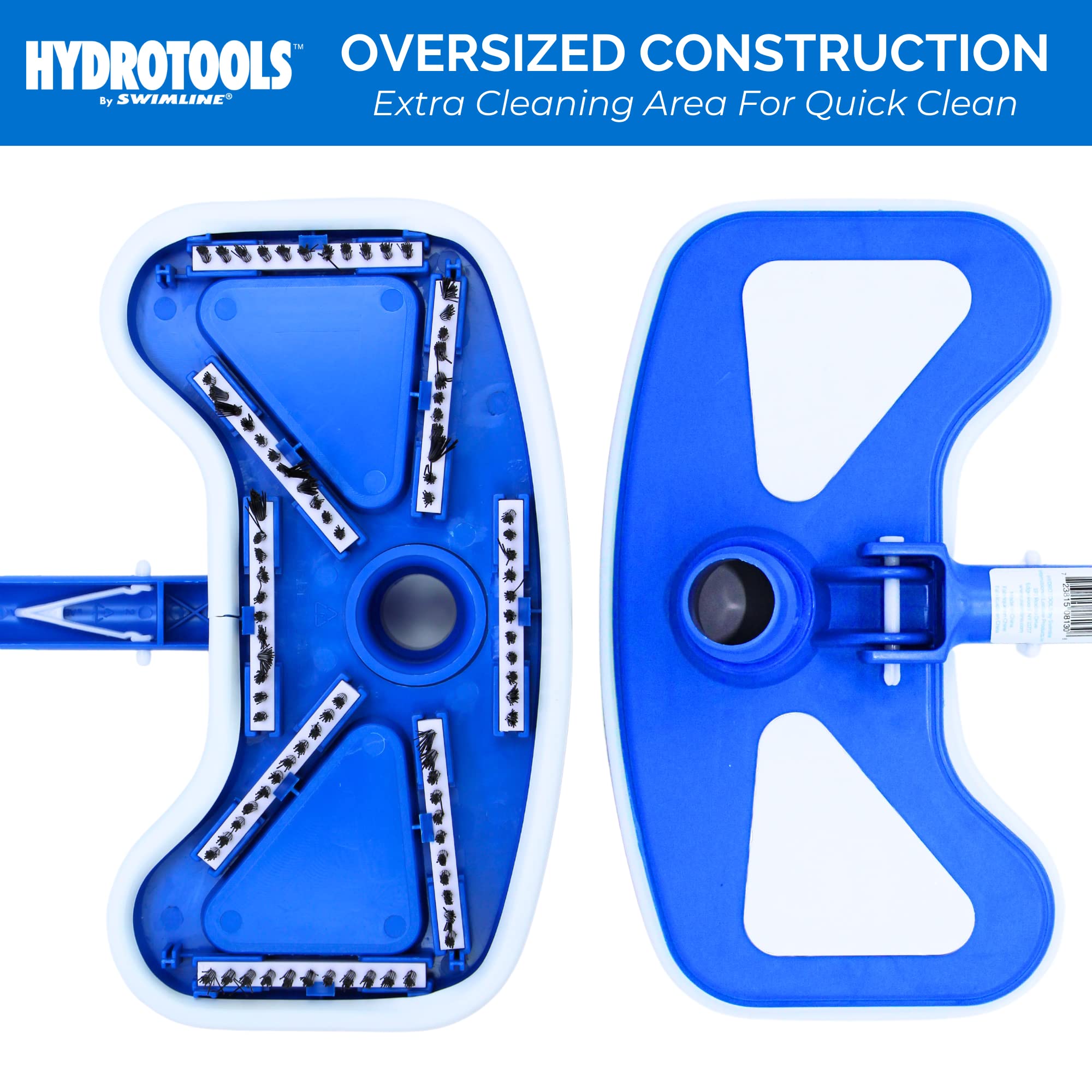Swimline Hydro Tools Tête d'aspirateur Papillon lestée 8130 Nettoyeur de Piscine