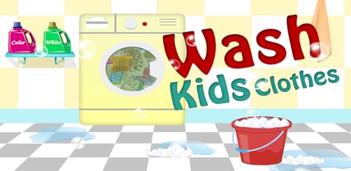 Crianças Wash & ferro de passar roupa - Máquina de lavar roupa