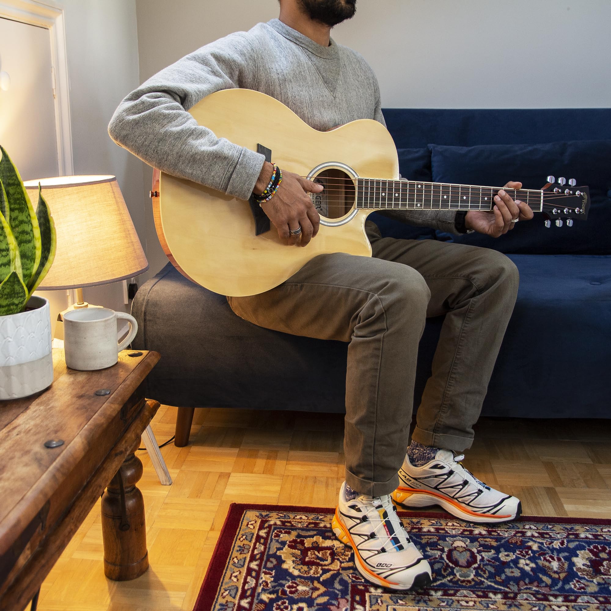 Gitara akustyczna dla początkujących gitara - naturalna