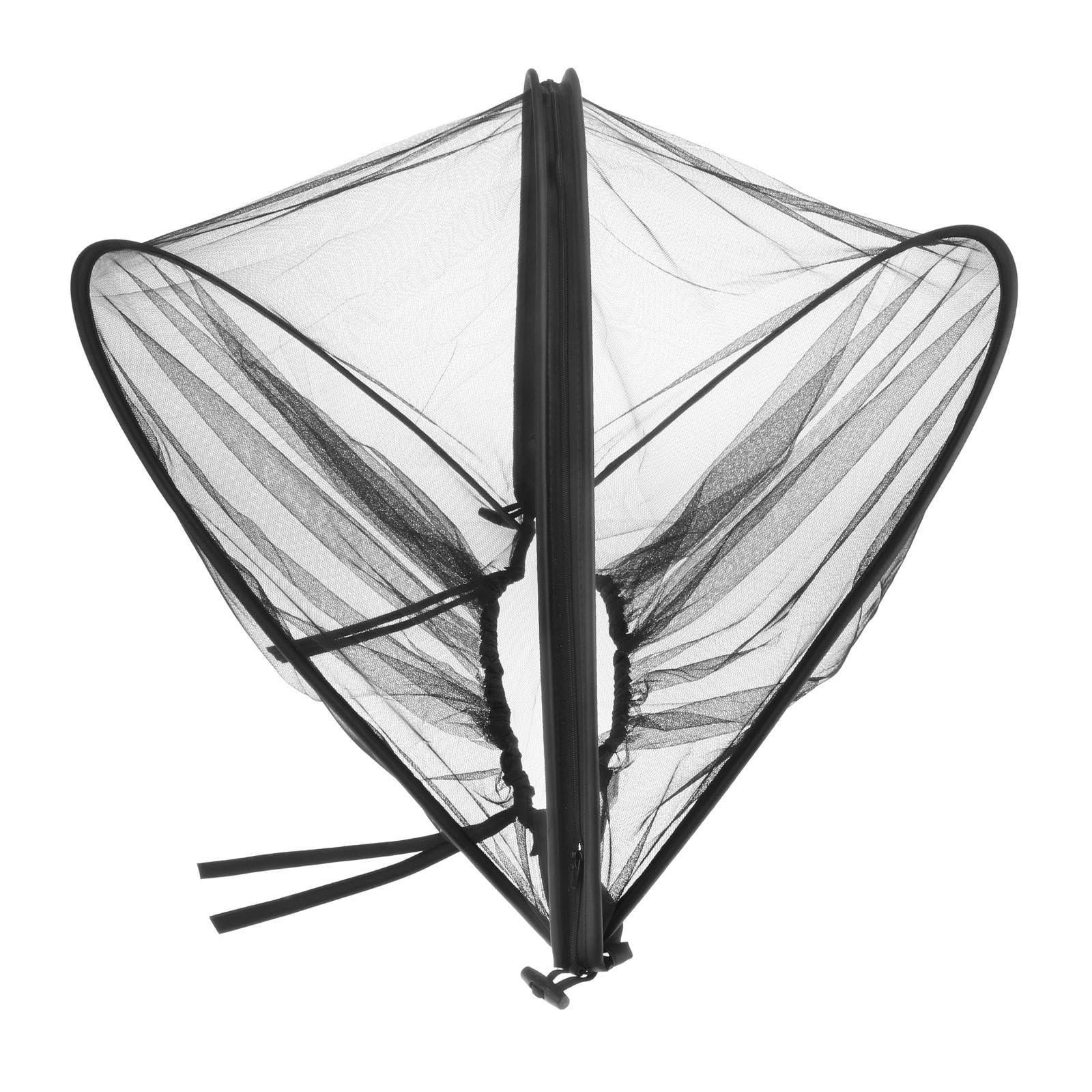ATORSE Mosquito Net for Stroller Long Lasting for Strollers Cradles Zipper Black