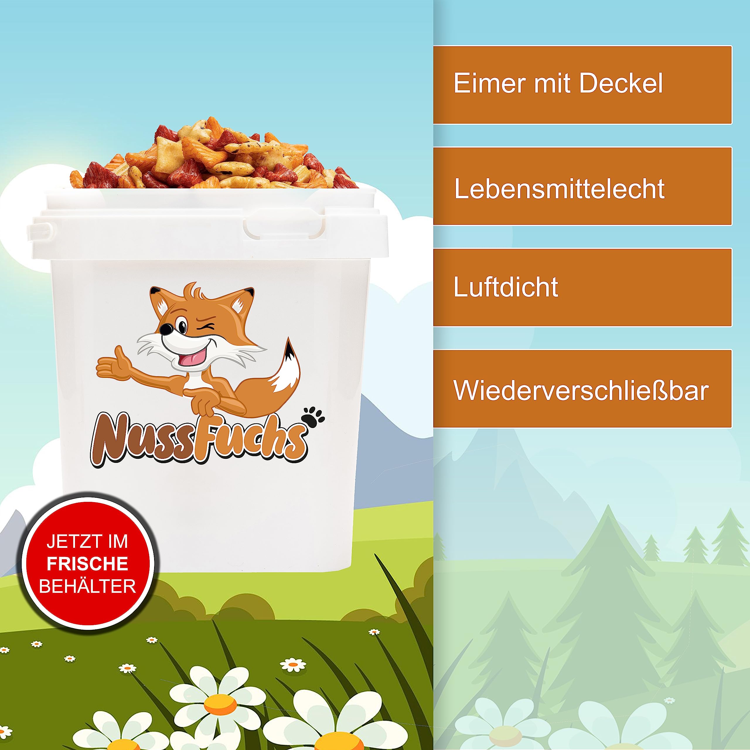 Reiscracker Mix 1,5kg Asia Fuji Reiscracker Mix salzig & würzig mit Sojasauce & feinem Paprika Geschmack knusprige Reis Crackers Snack Mischung - ideal für zwischendurch (1,5kg)