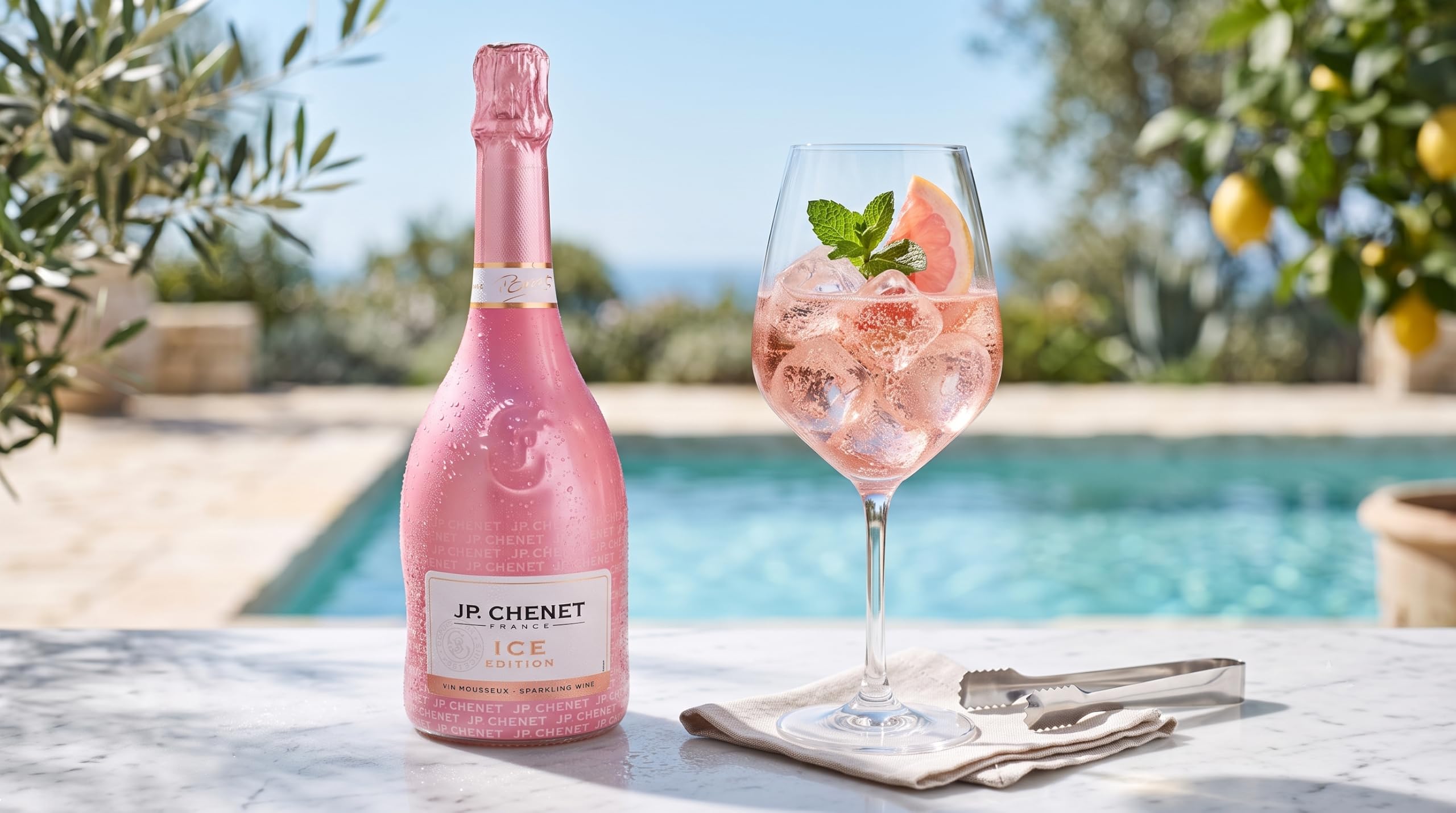 J.P. Chenet - Ice Edition Vin Mousseux Rosé Demi-sec, France (6 x 0.75 L)