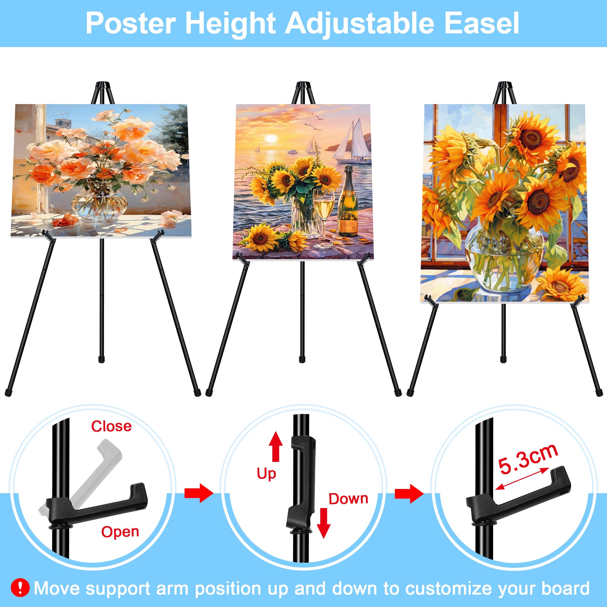 Houten Ezel Standaard Statief Schilderij Display Stand Draagbare Schetsen Rack Houten Ezel Standaard Statief Schilderij Display Stand Draagbare Schetsen Rack