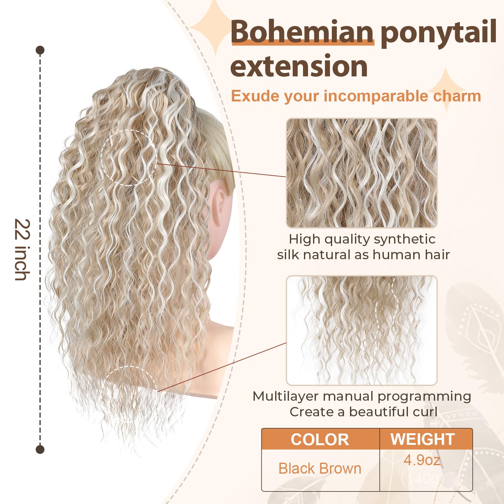 FLUFYMOOZ Ponytail Extension - Image 2