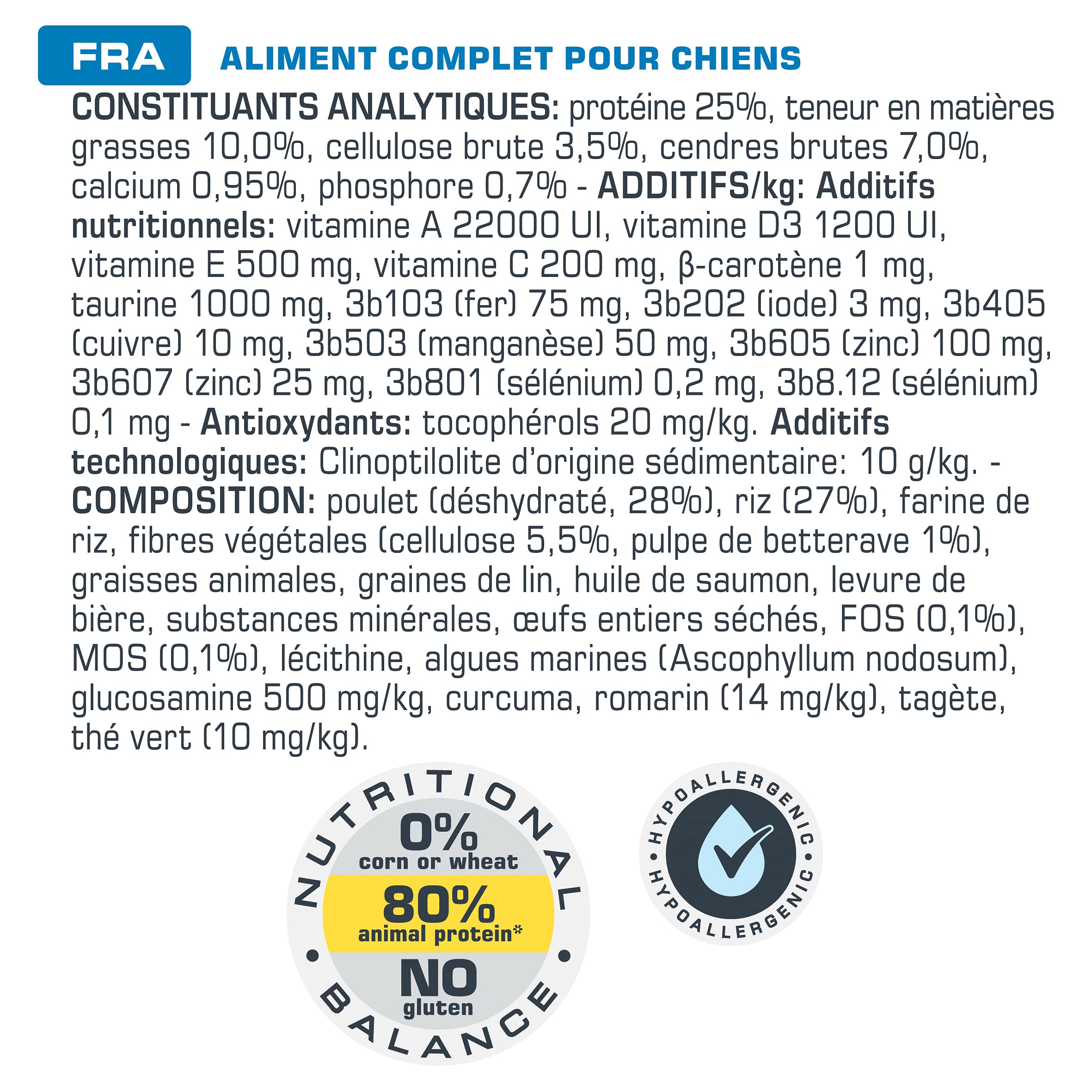 VERSELE-LAGA - OPTI Life Senior Medium & Maxi - Pienso para Perros - Razas Medianas y Grandes - 12,5kg