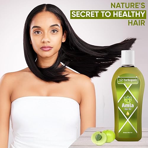 Miniatura 3 de Amla - Aceite de hierbas para el cabello, estimulado el crecimiento del cabello, reduce la pérdida de cabello, mejora la circulación del cuero