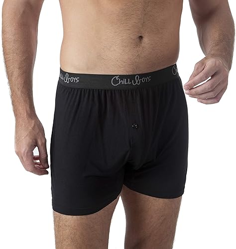 Miniatura 8 de Chill Boys Viscose from Bamboo Boxers for Men - Cool Comfortable, Soft Breathable Underwear - Boxer Shorts (1 Pack)